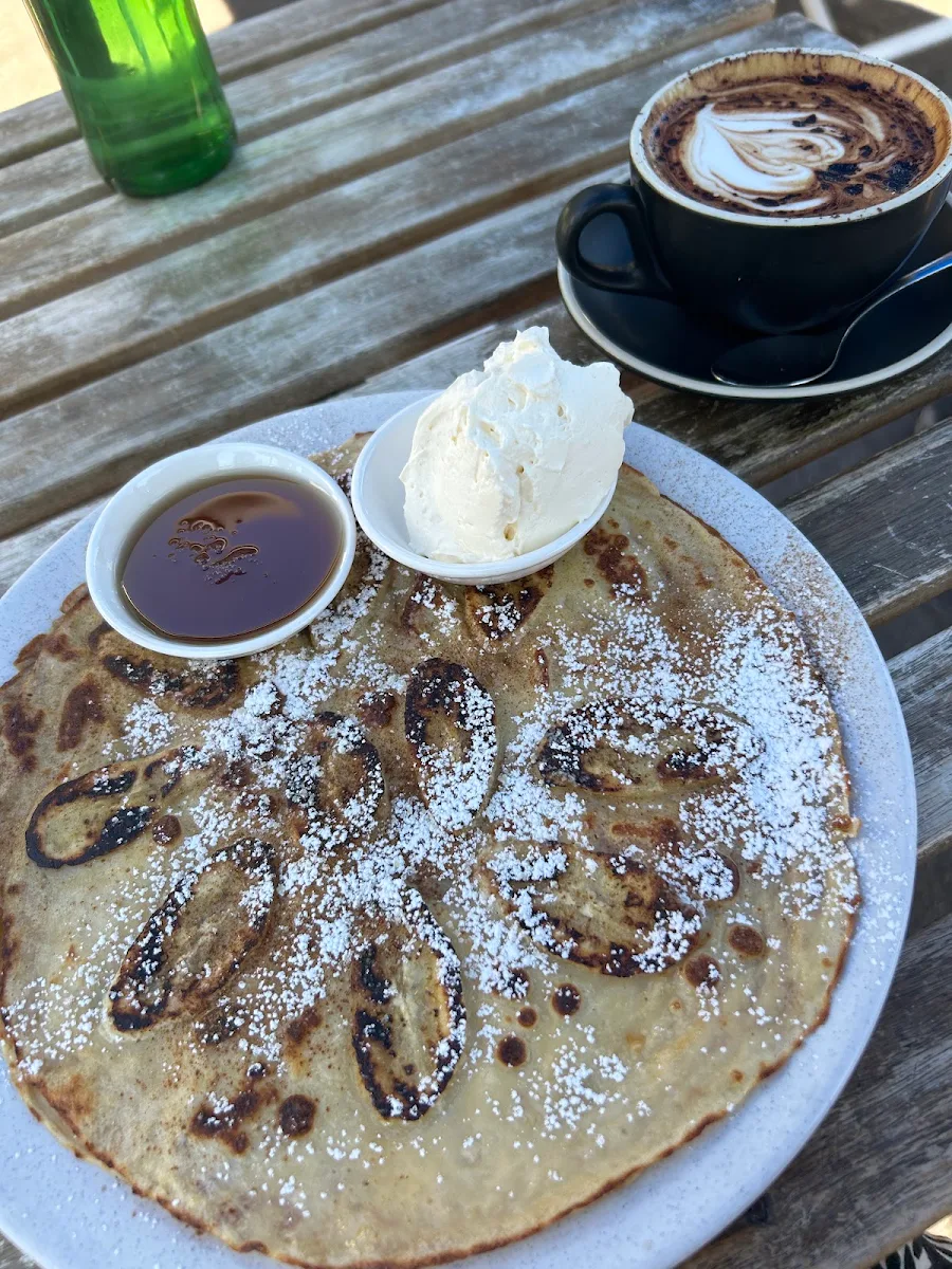 Crepes with Banana Cream