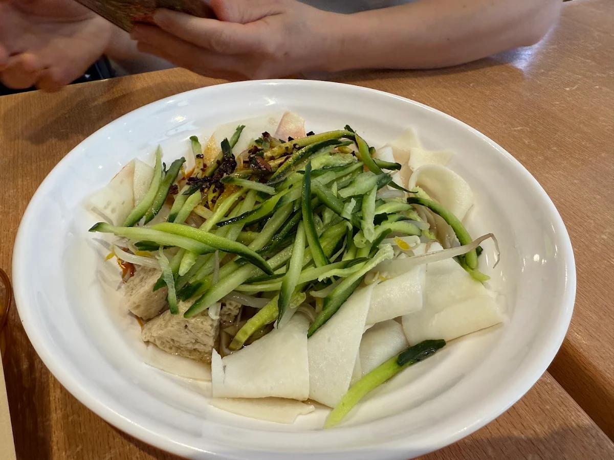 Cold Skin Noodles with Sesame Sauce