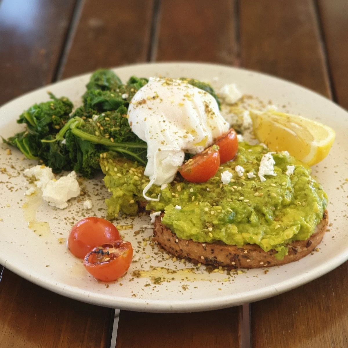 Smashed Avocado, Two By Four Cafe