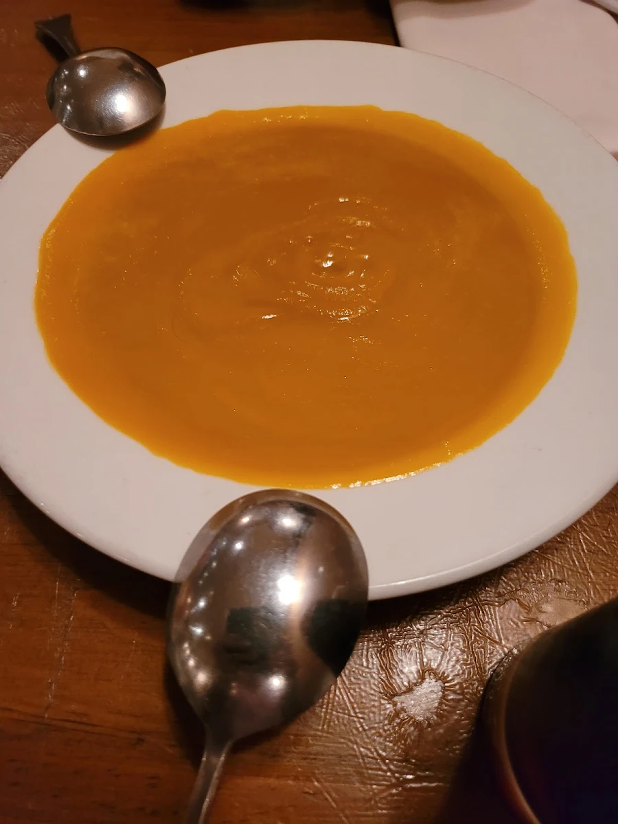 Roasted Pumkin a D Sweet Potato Soup