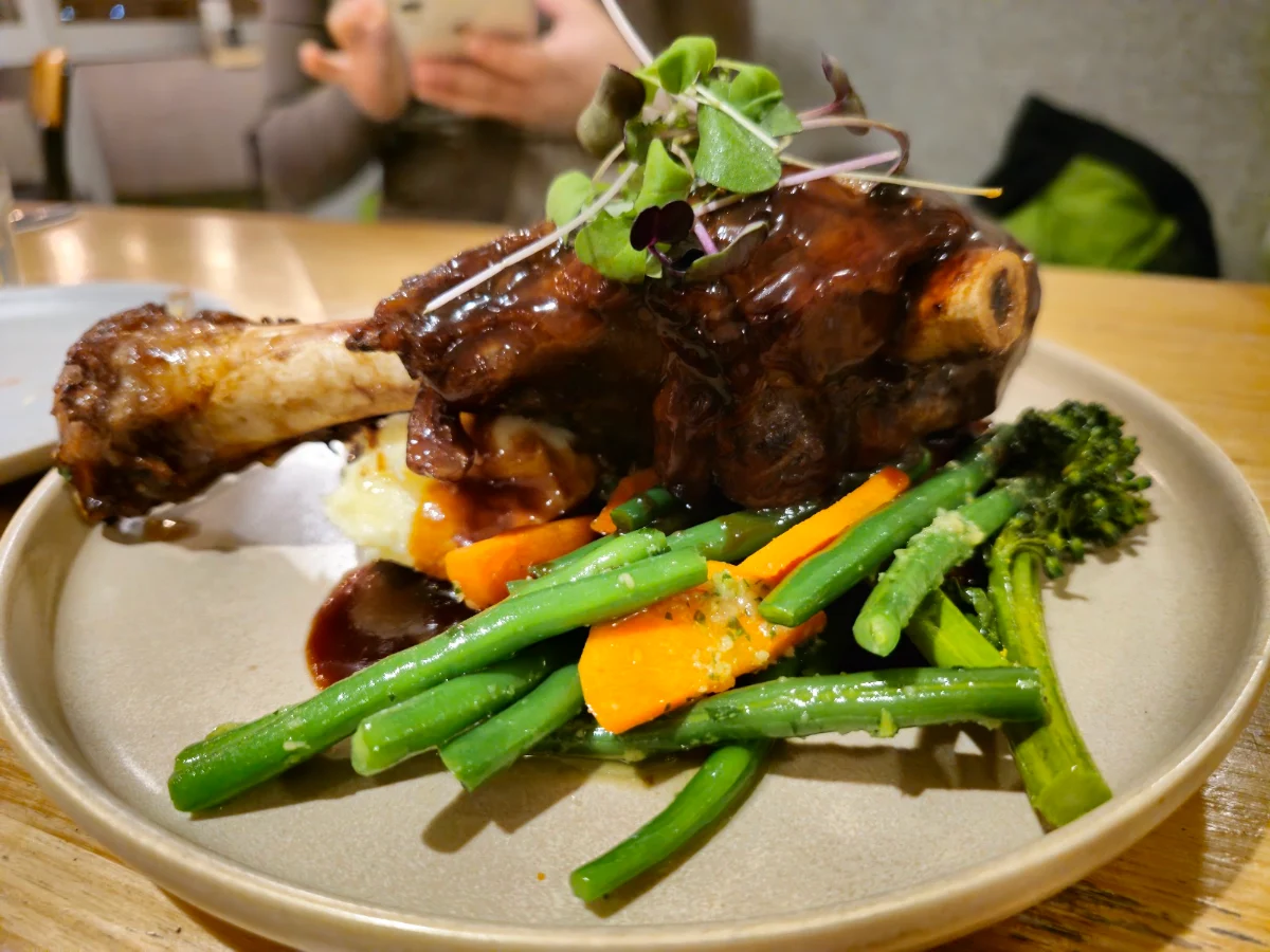 Slow Cooked Lamb Shank