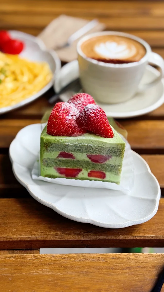 Strawberry Matcha