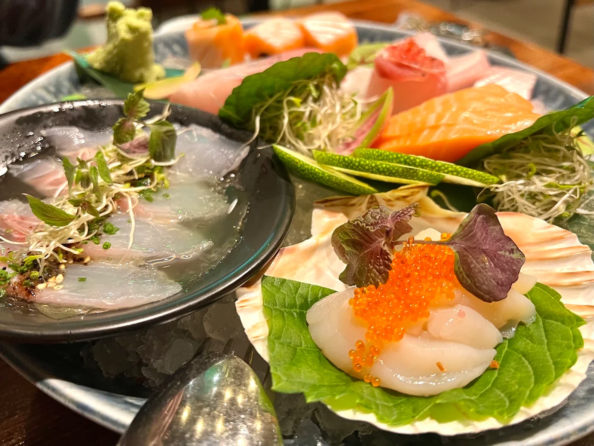 Raw Fish Platter, Sugarlane Lane Cove