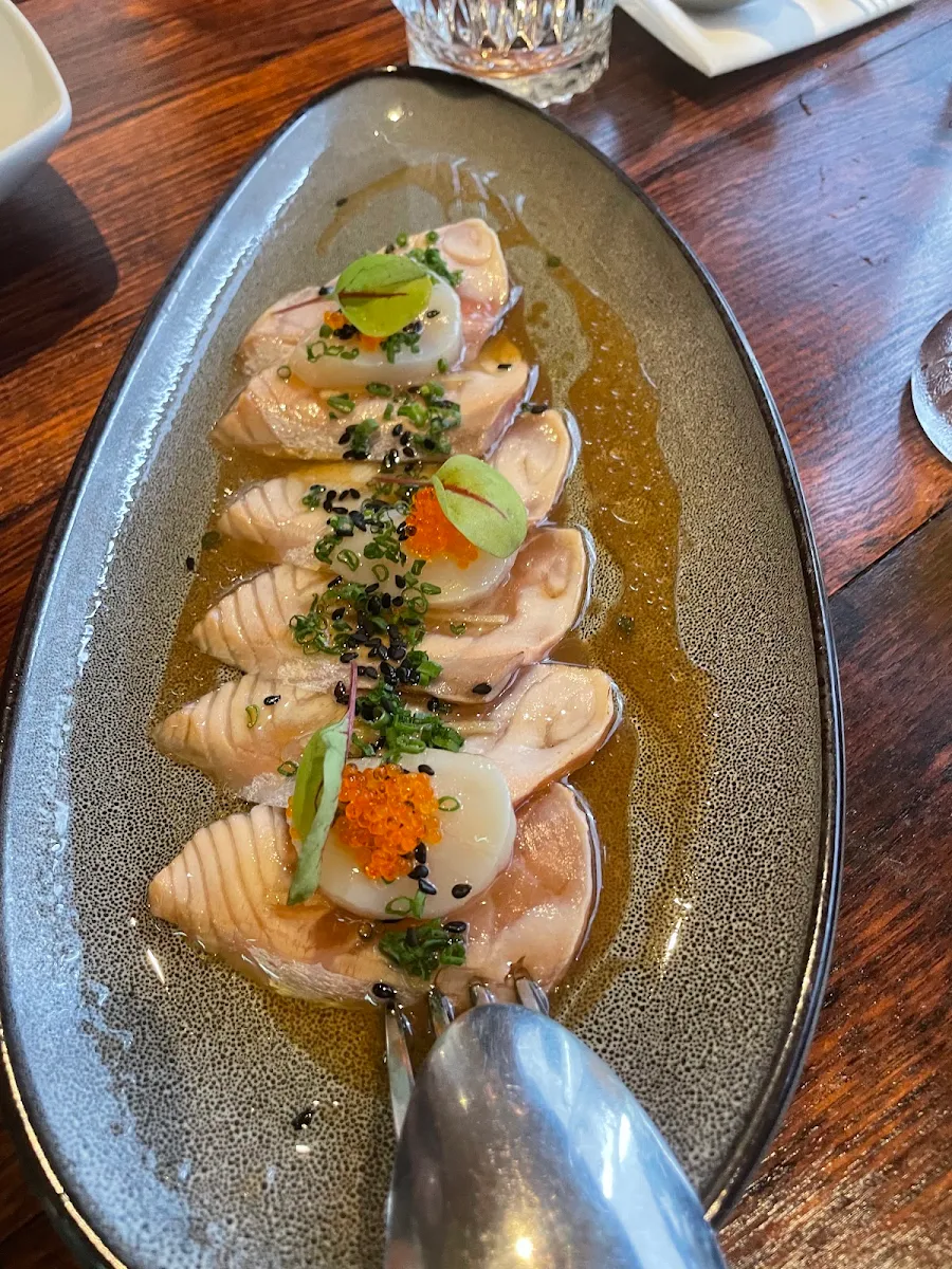 Salmon & Scallop Sashimi, Sugarlane Lane Cove