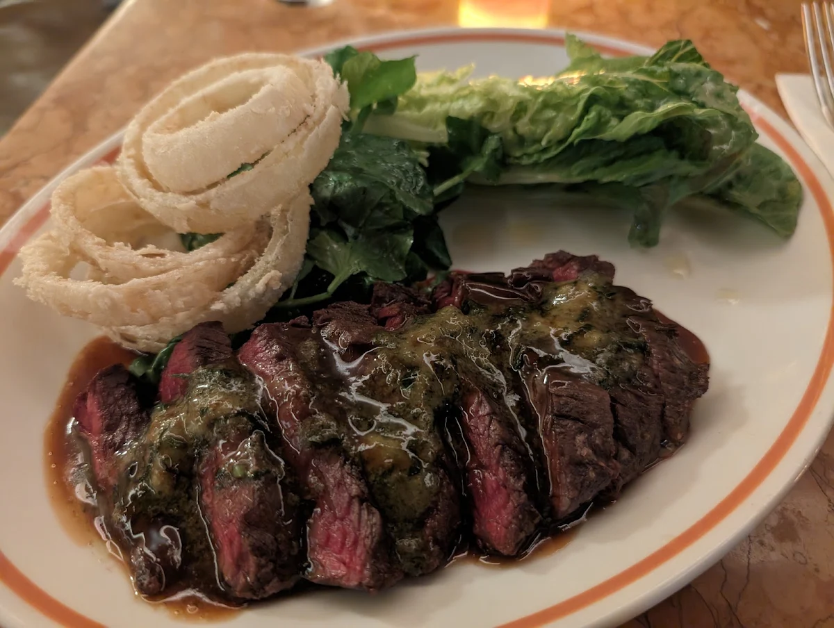 Steak, bills
