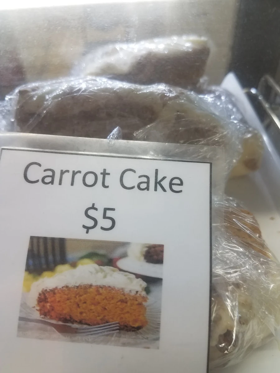 Carrot Cake, The Rustic Cafe Gin Gin