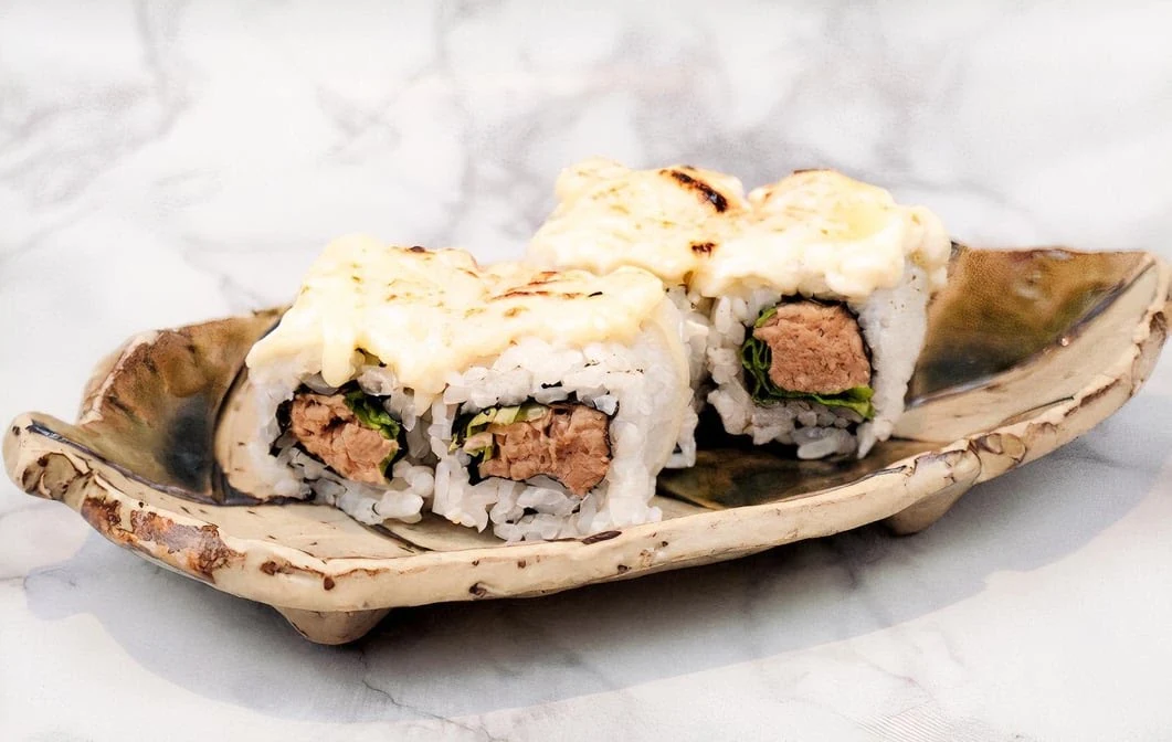 Aburi Hotate Roll, Sushi Hiro