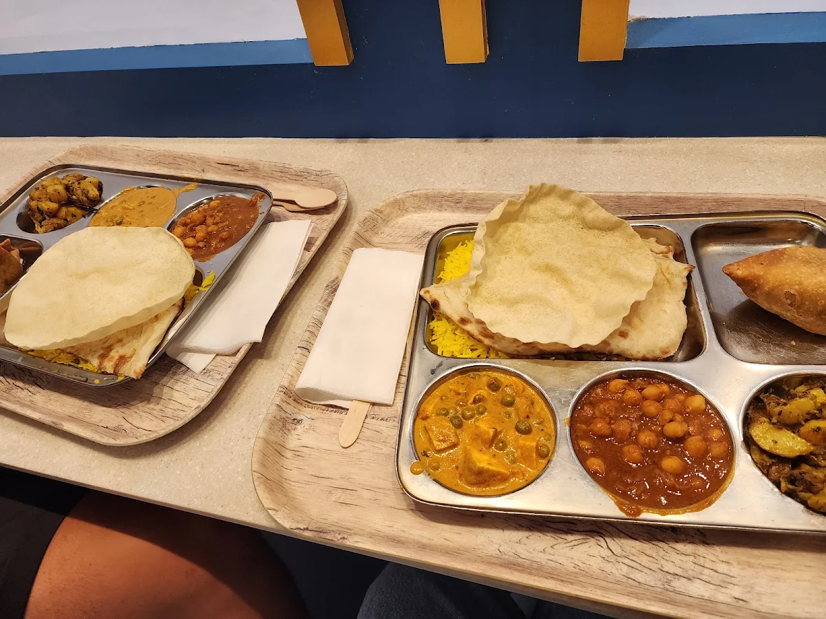 Highlights, Thali Contemporary Indian