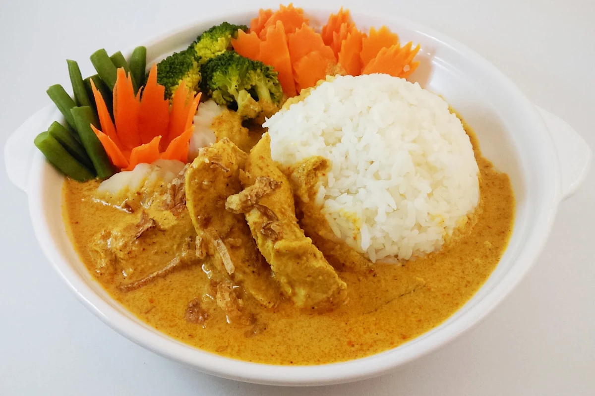 Panang Curry with Rice