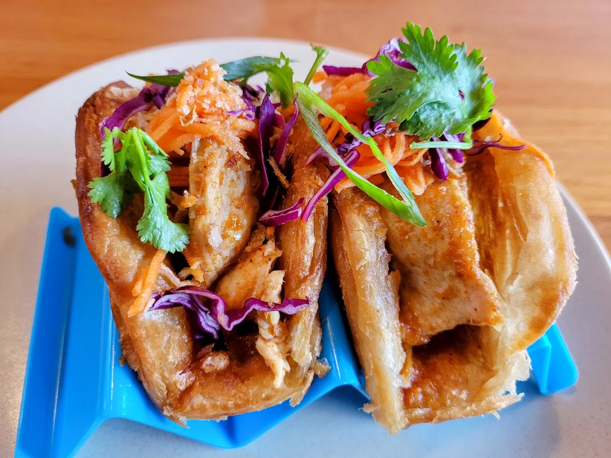 Roti Curry Chicken Tacos