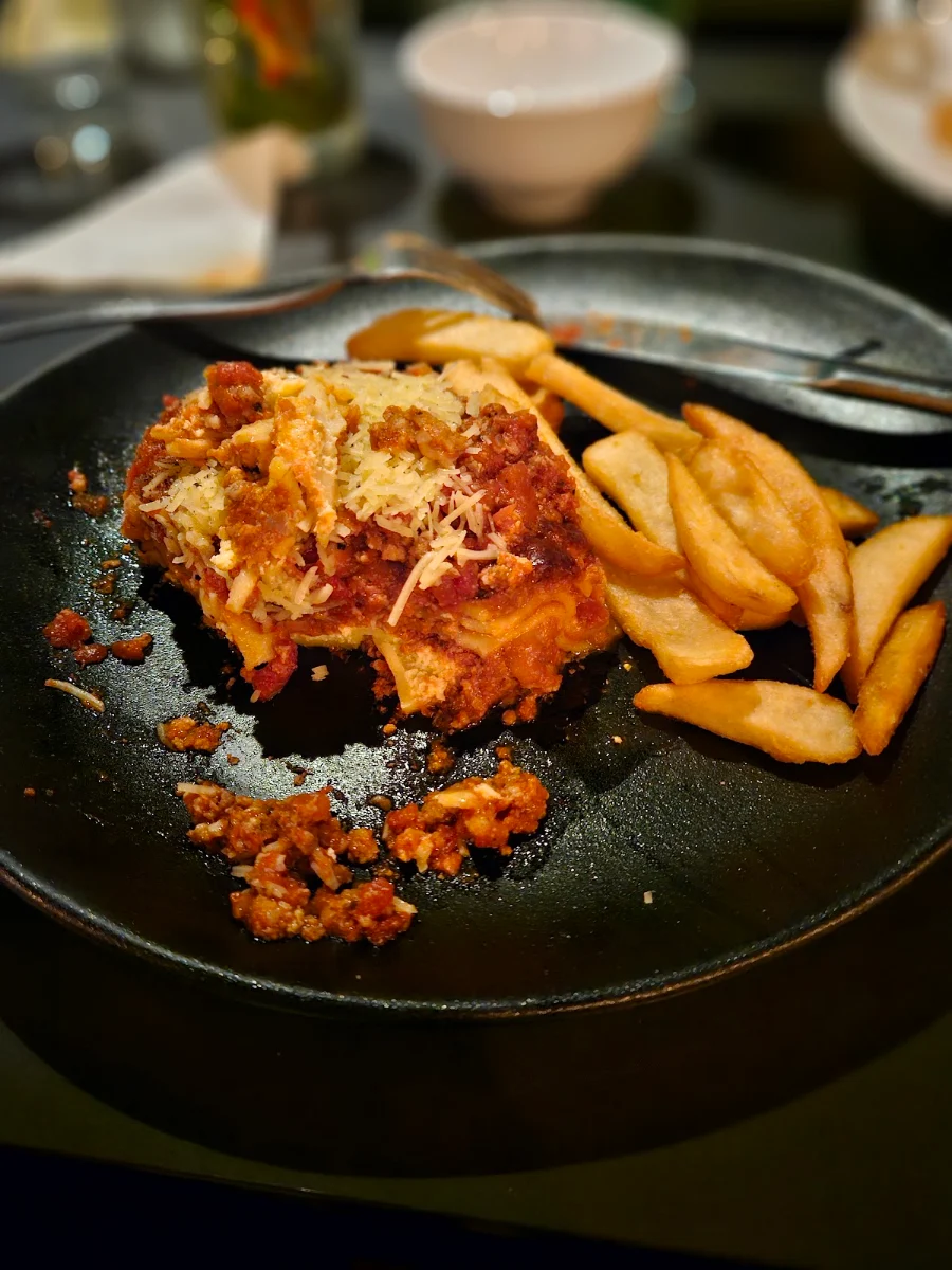 Lasagna, Amici Restaurant & Pizzeria