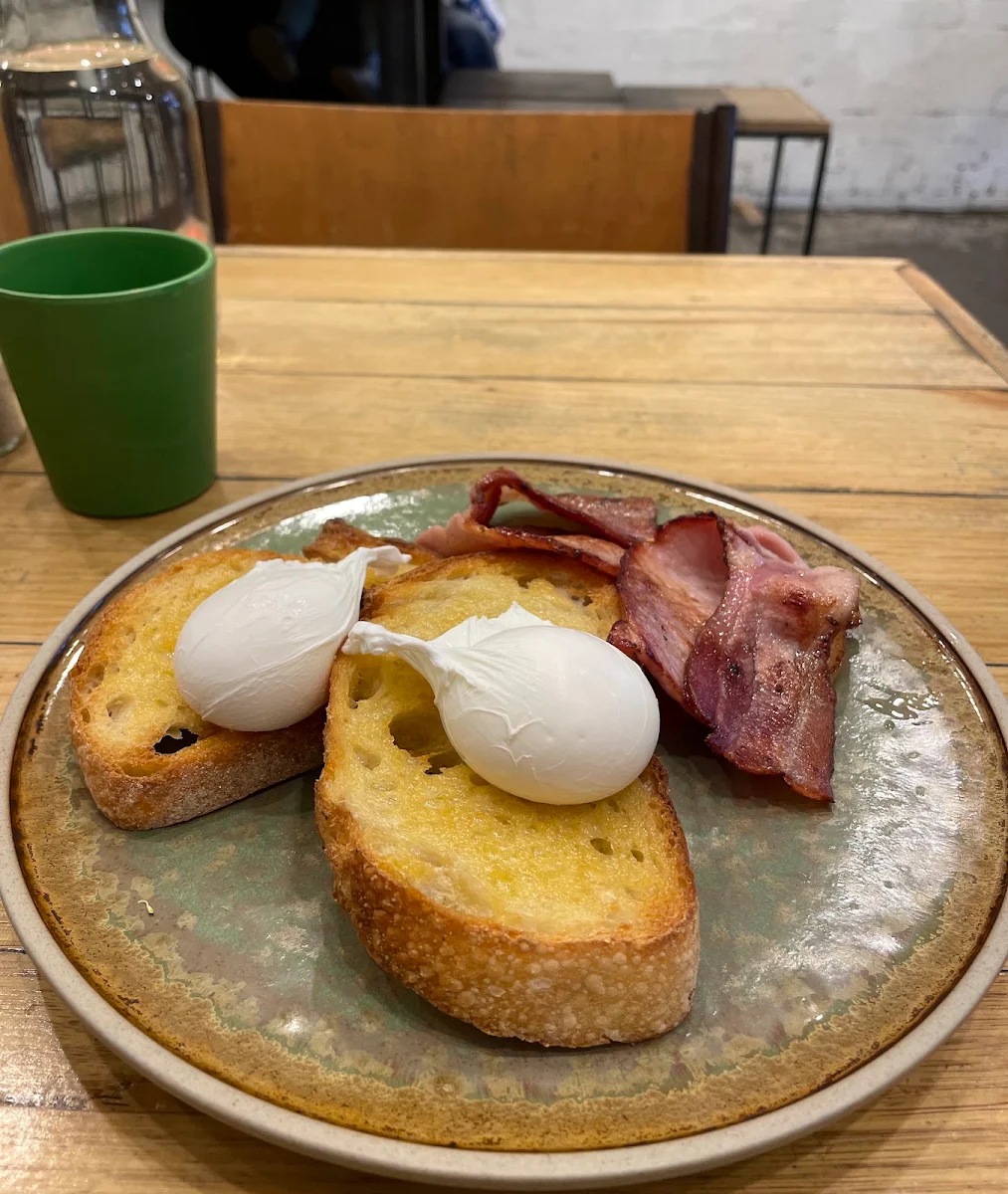 Poached Eggs and Bacon