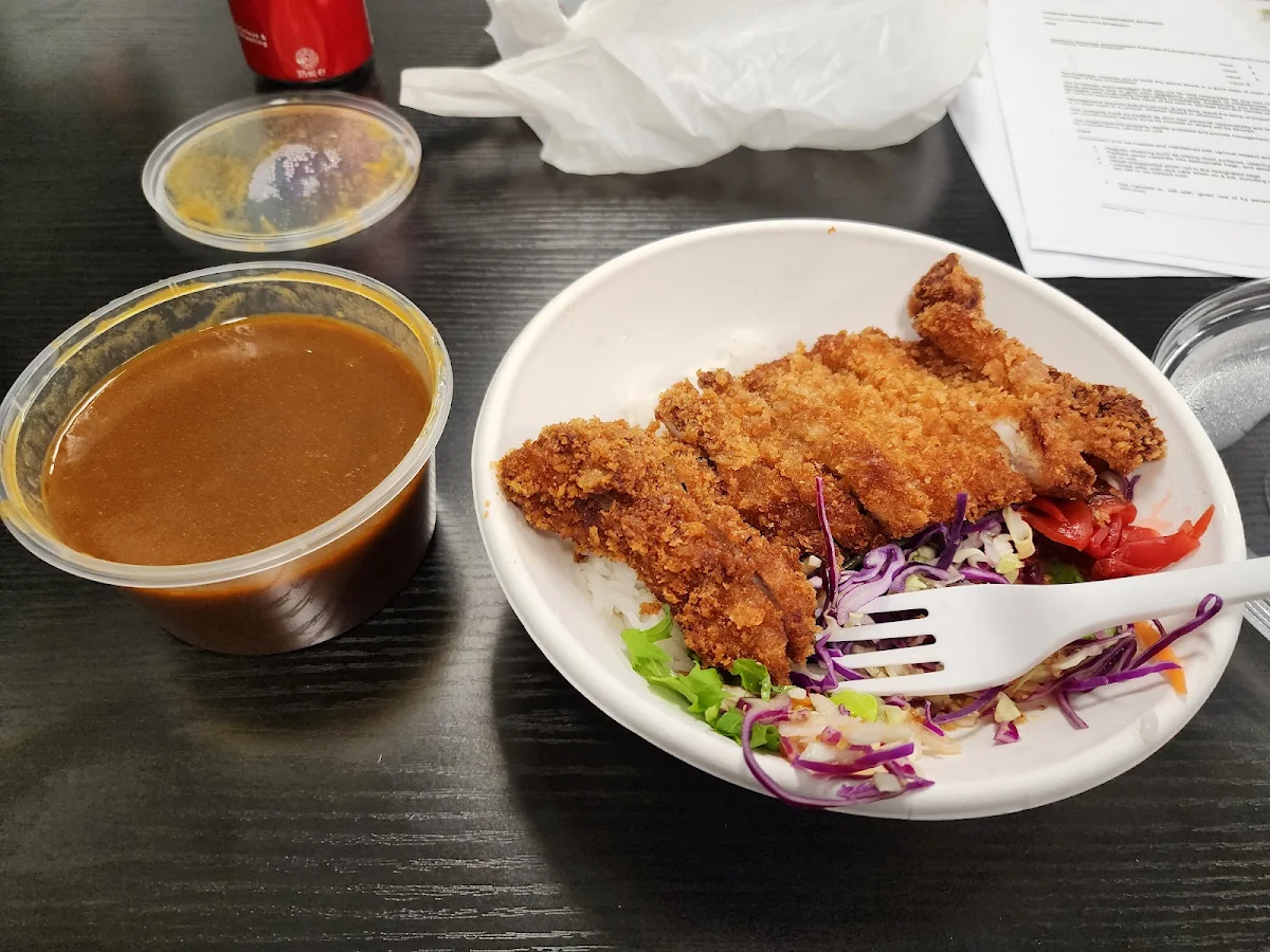 Chicken Katsy Curry, Sushi Nova