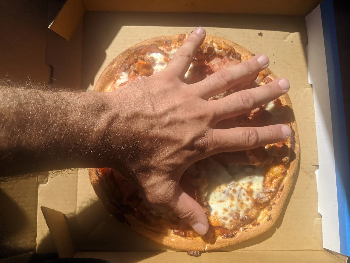 Large Pizza, Domino's Pizza Cairns City