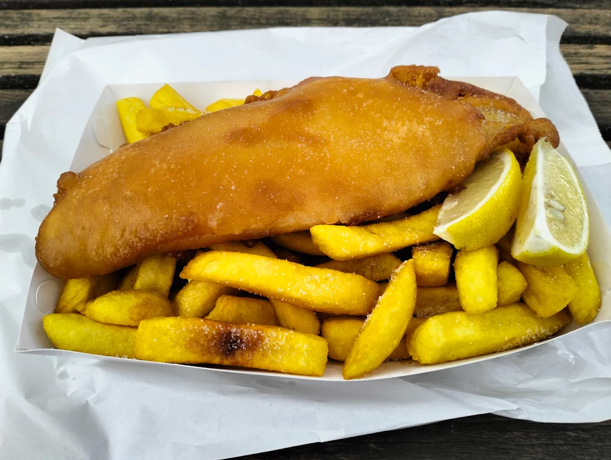 Battered Fish and Chips