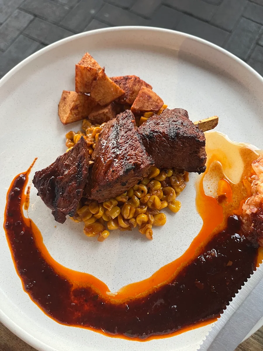Beef Anticucho, Lima Cantina