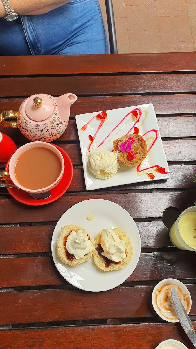 Huge Scones, Moorland Cottage Cafe - Best Scones On The Coast