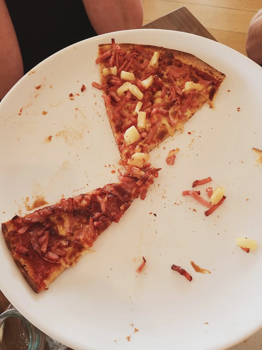 Meat Lovers Ahawaiin Half and Half Pizza