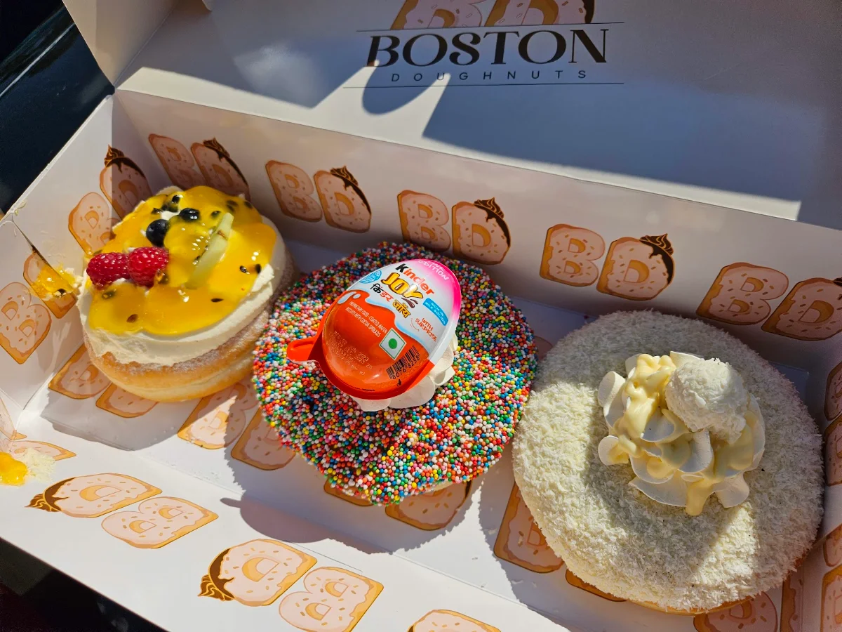 Donut Selection, Boston Doughnuts