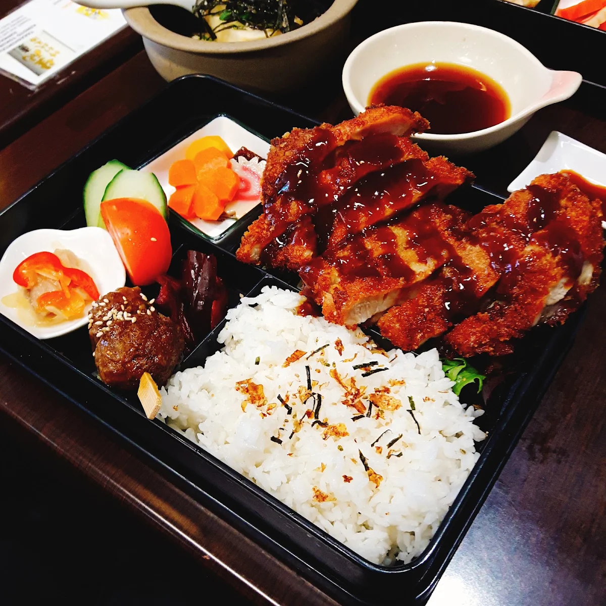 Salmon Teriyaki Bentou