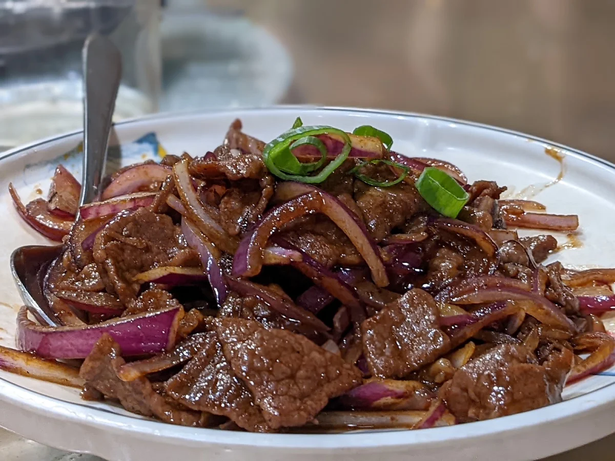 Spiced Cumin Beef, Chilli Panda