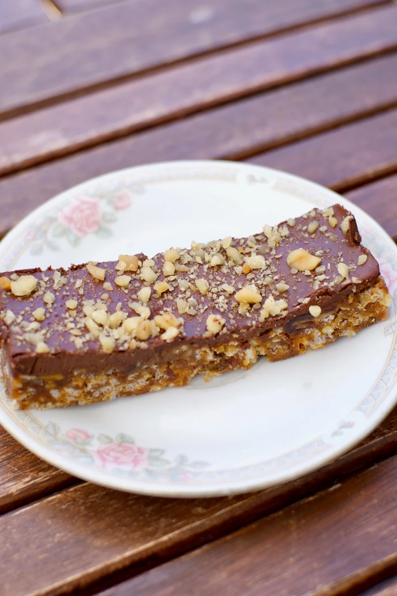 Snickers Slice, Manna Haven Cafe
