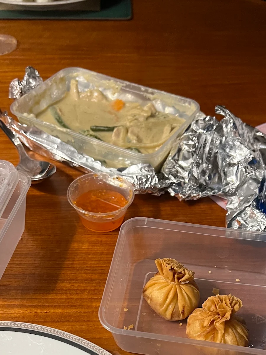 Green Curry and Money Bags