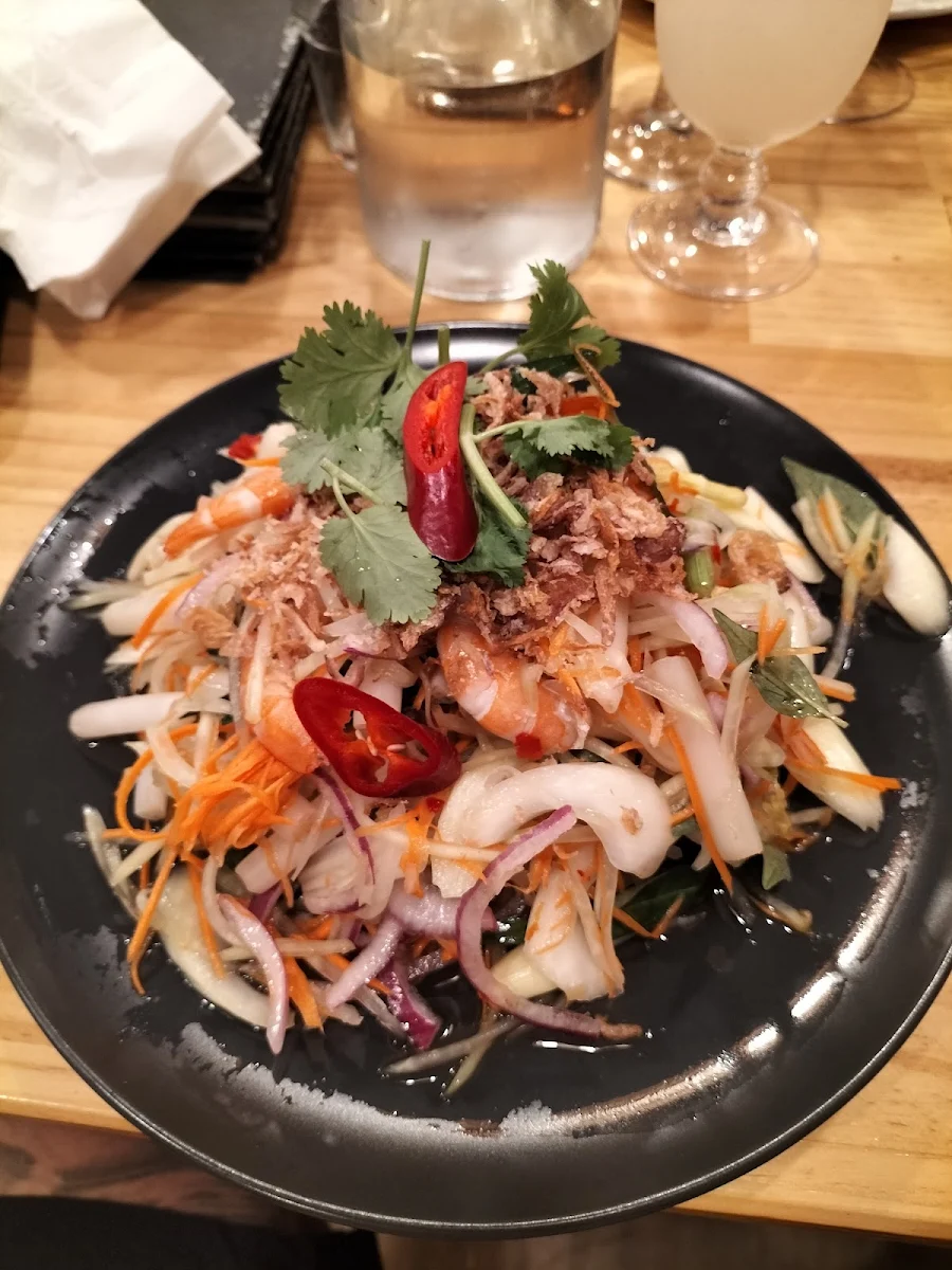 Salad, Pandas Kitchen & Bar
