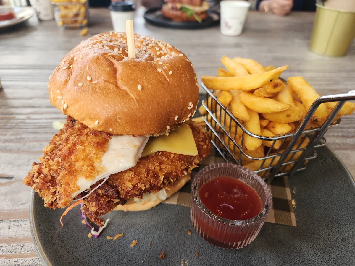 Crispy Chicken Katsu Burger