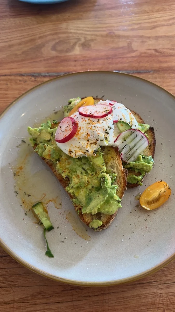 Avocado Bruschetta, Gardener’s Lodge Cafe