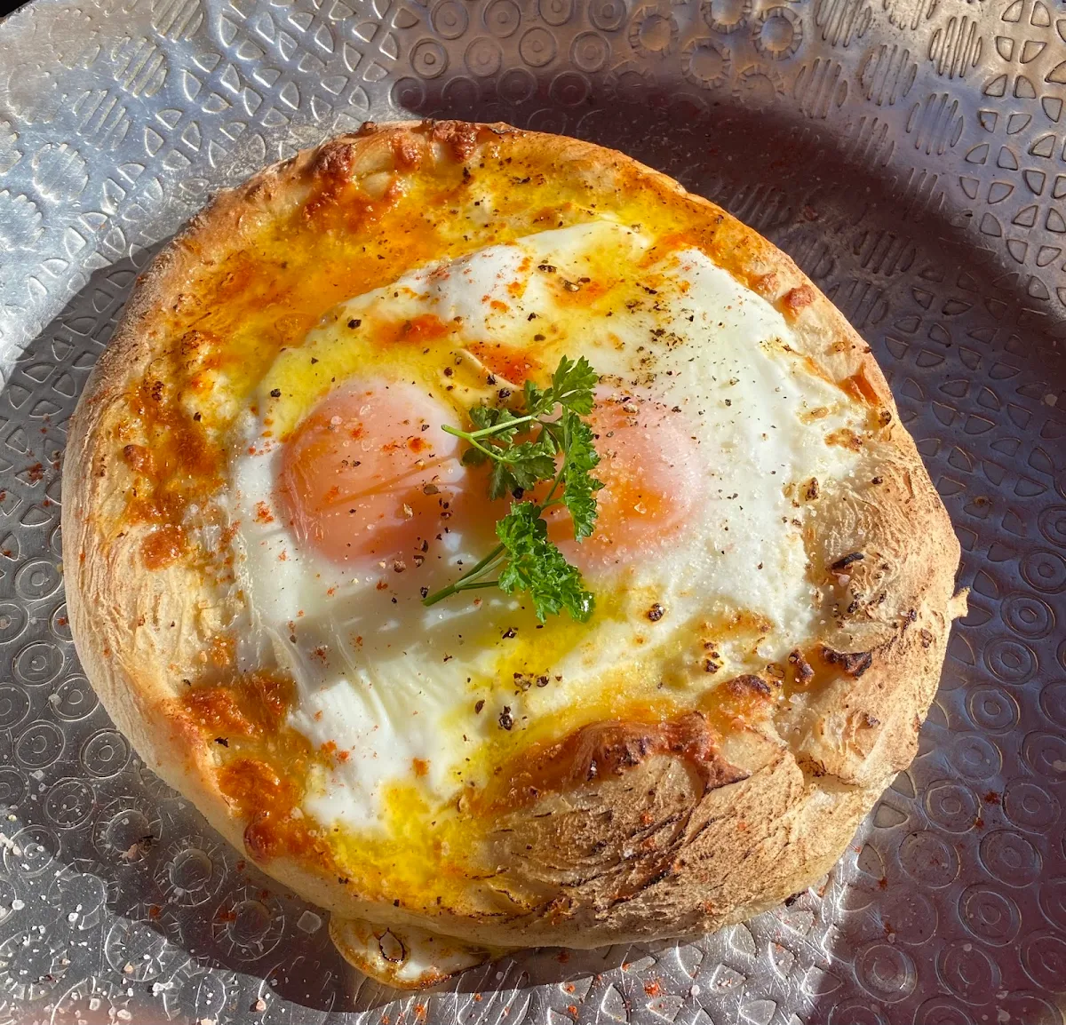 Khachapuri, Gardener’s Lodge Cafe