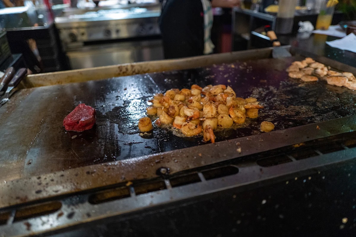Scallops with Garlic Sauce