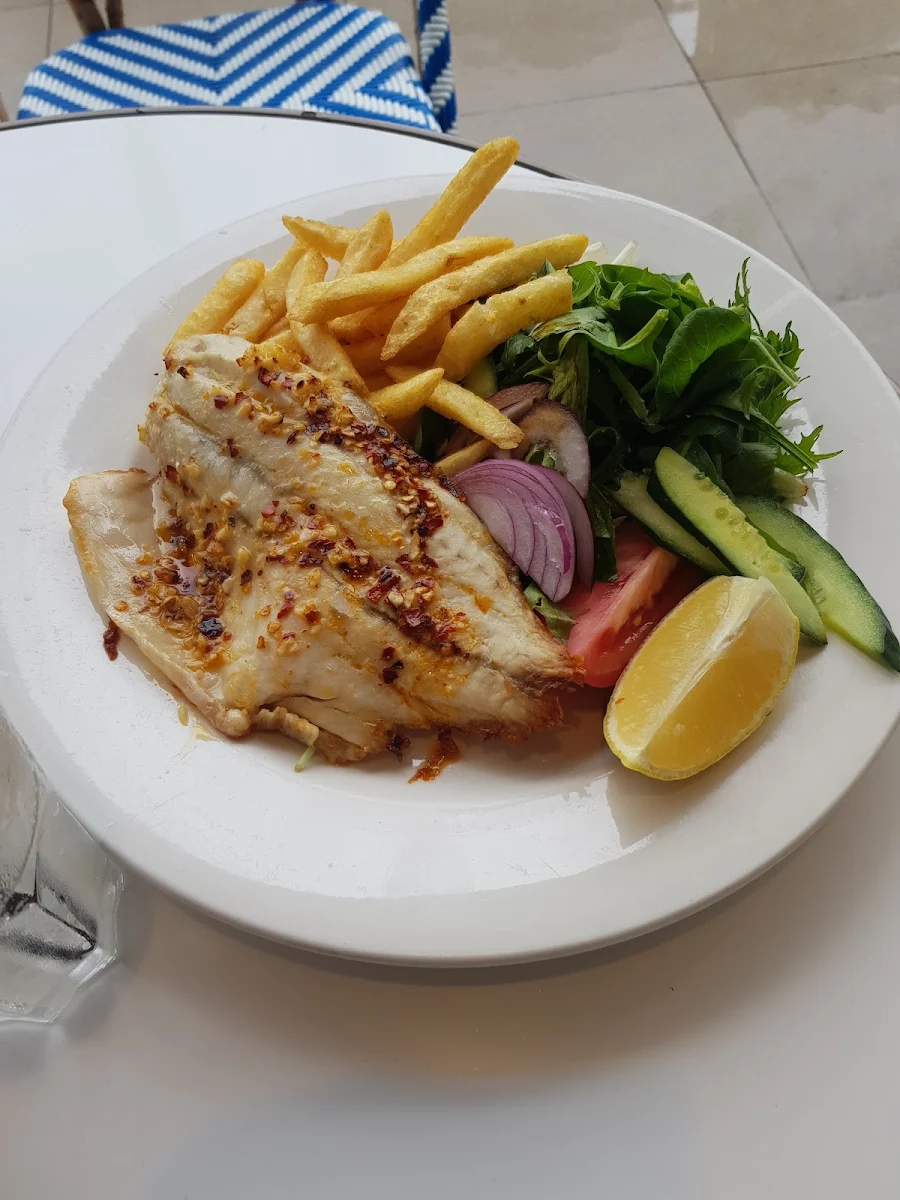 Fish Chips and Salad