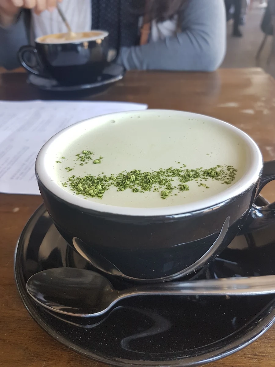 Matcha Latte Green Tea Latte, Cream & Co