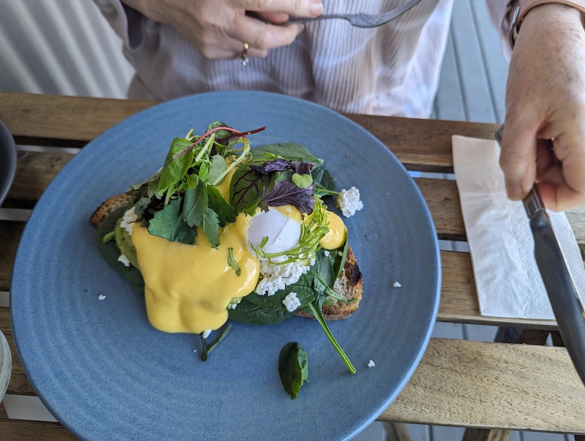 Eggs Benedict, Woolshed Kitchen by Fine Spun