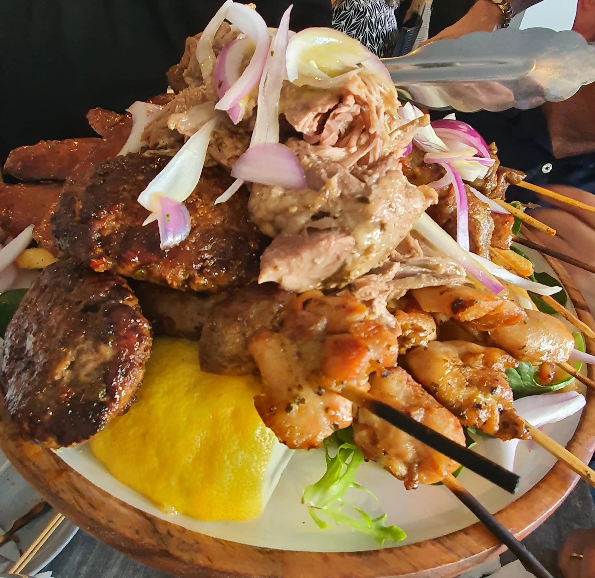 Meat Platter, Odos Tsimiski Greek Restaurant