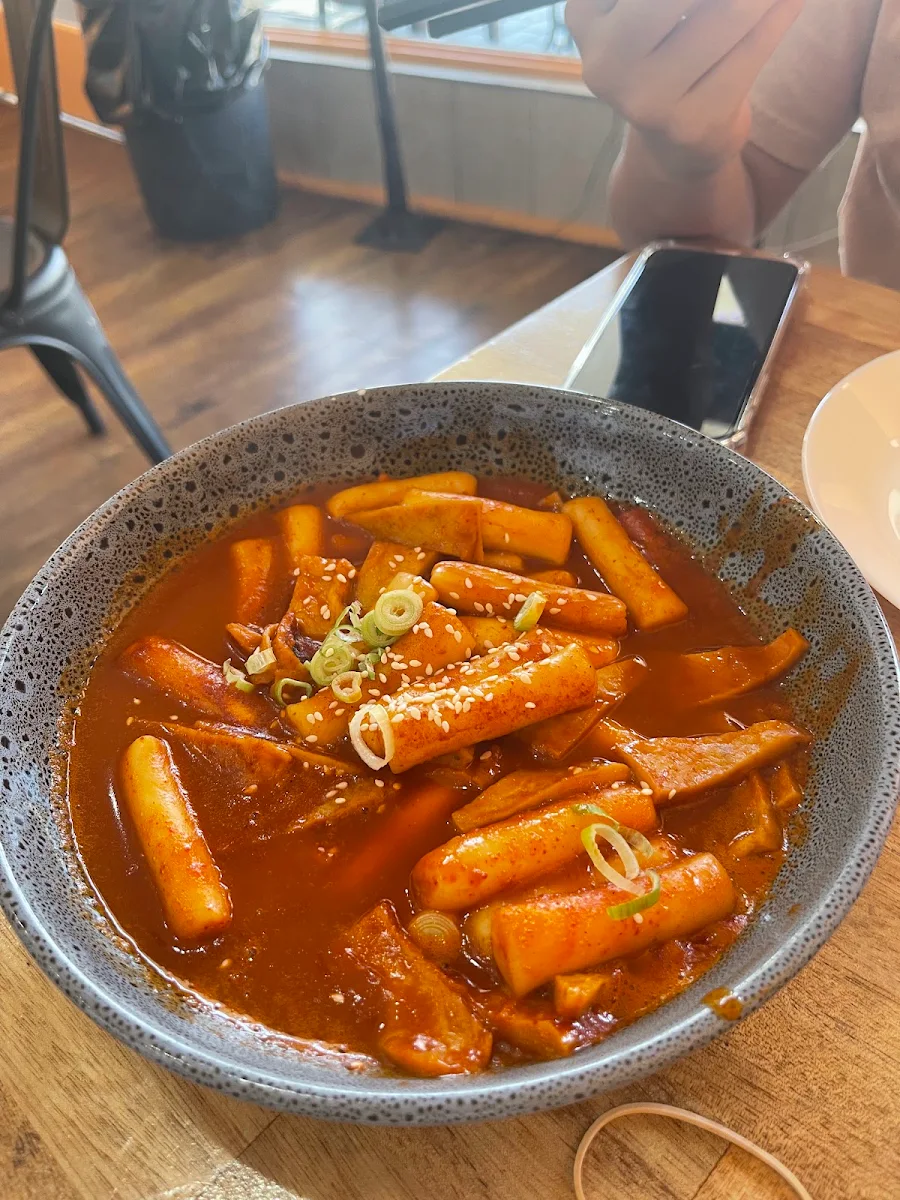 Spicy Rice Cake, Goo Goo Chicken Woodville