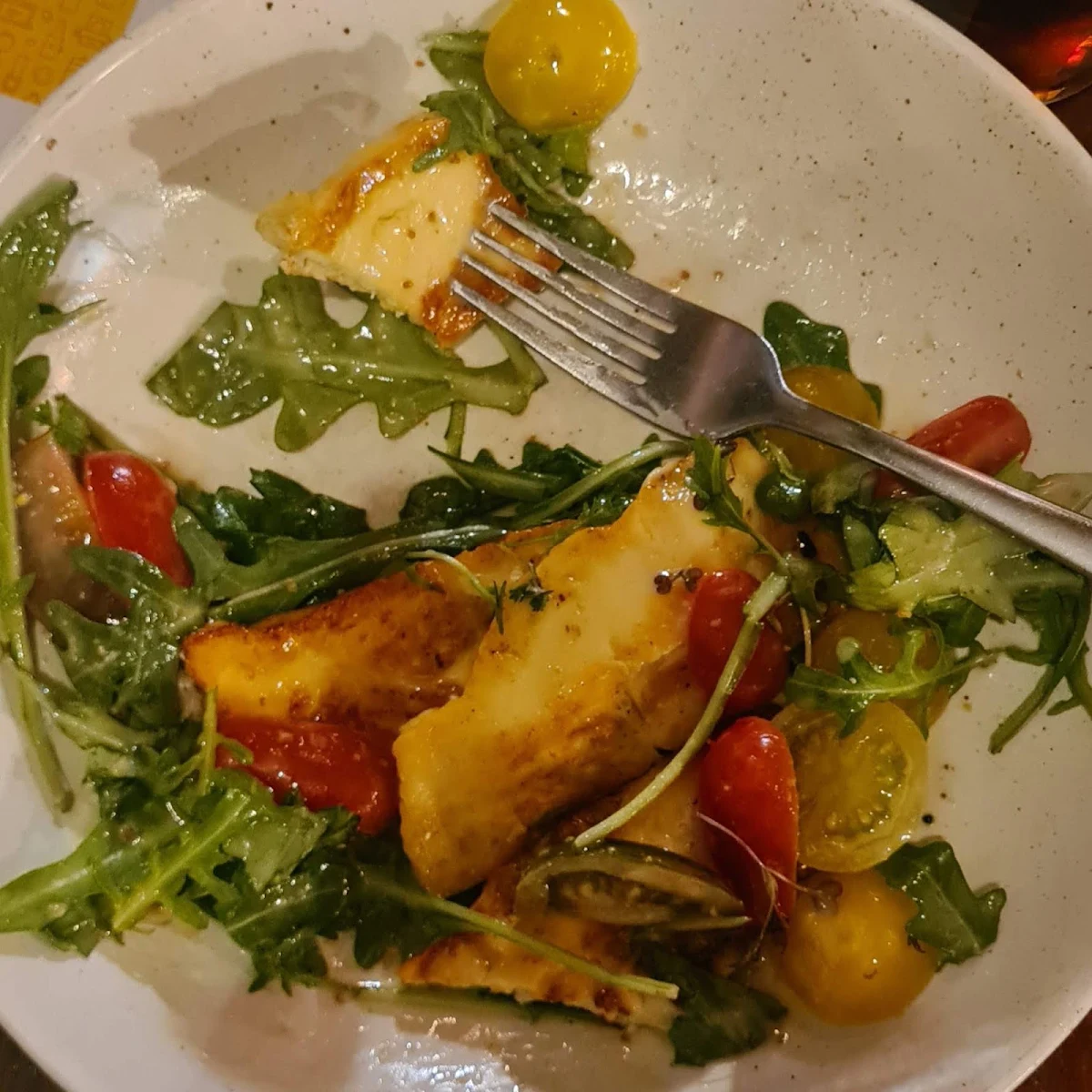 Fried Haloumi, British Hotel