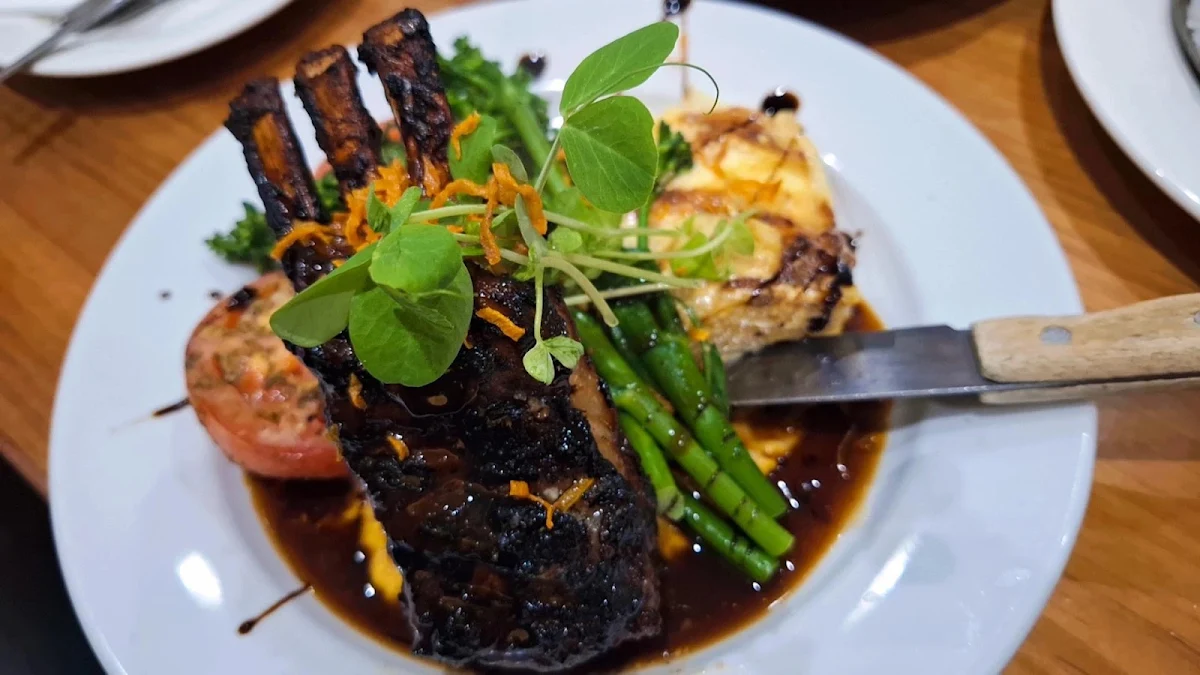 Lamb Loin, Images Restaurant