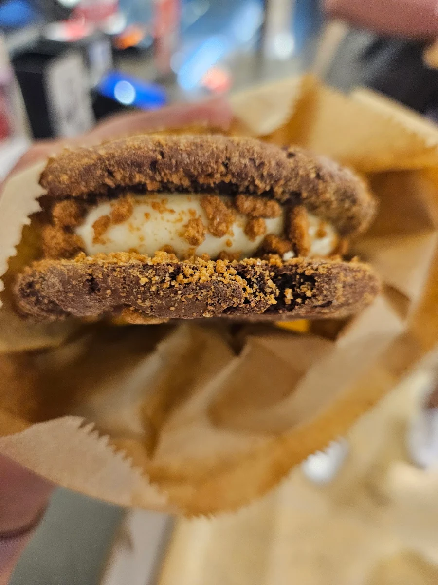 Biscoff Stuffed Cookie, The Daily Eatery