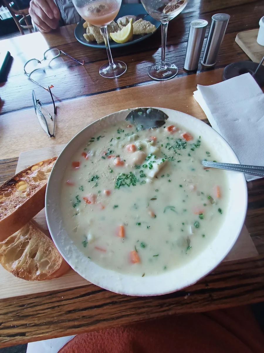 Seafood Chowder, Lake Tyers Beach Tavern