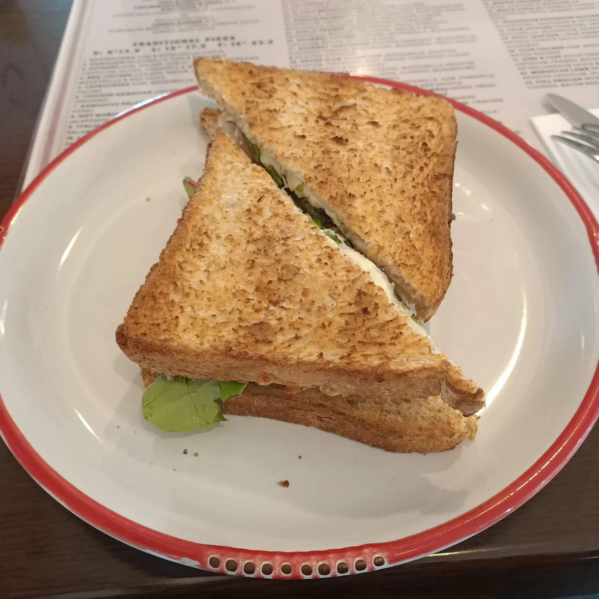 Chicken Caesar Sandwich