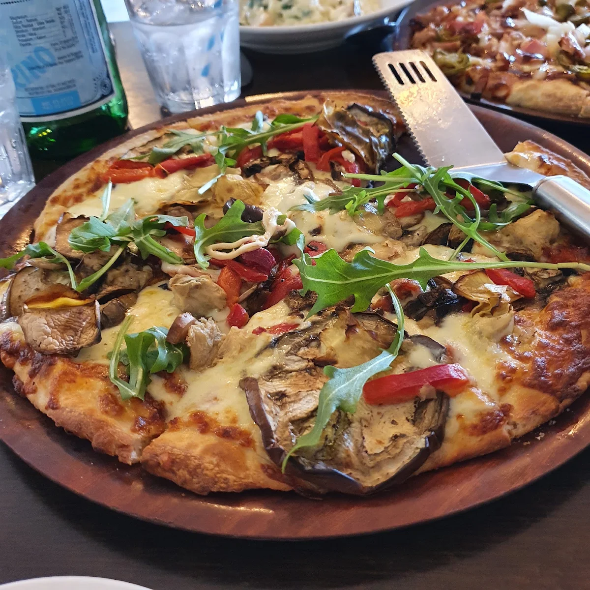 Gourmet Vegetarian Pizza