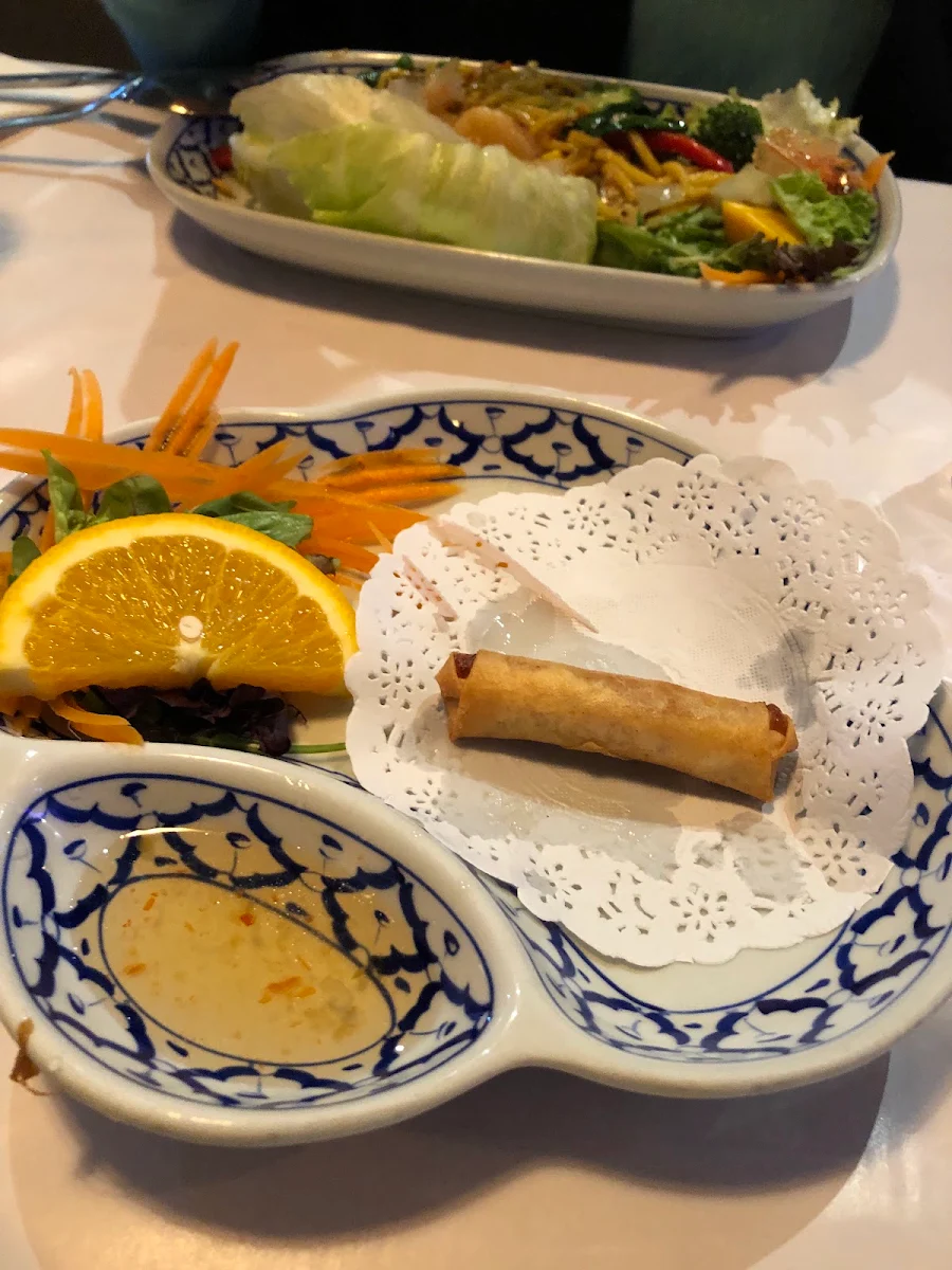 Vegetable Spring Rolls with Dipping Sauce