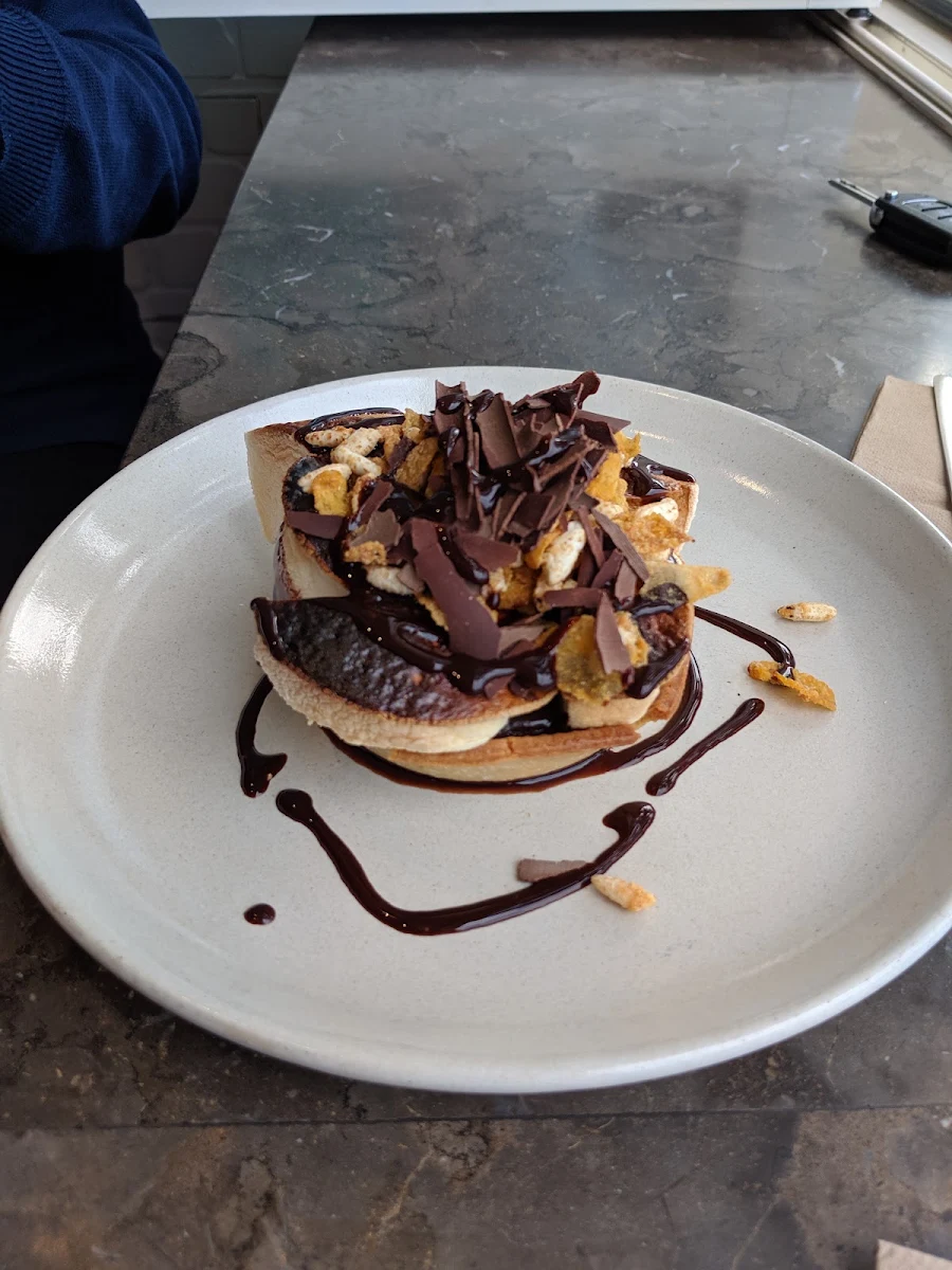Nutella Waffles, Flex and Fuel Cafe