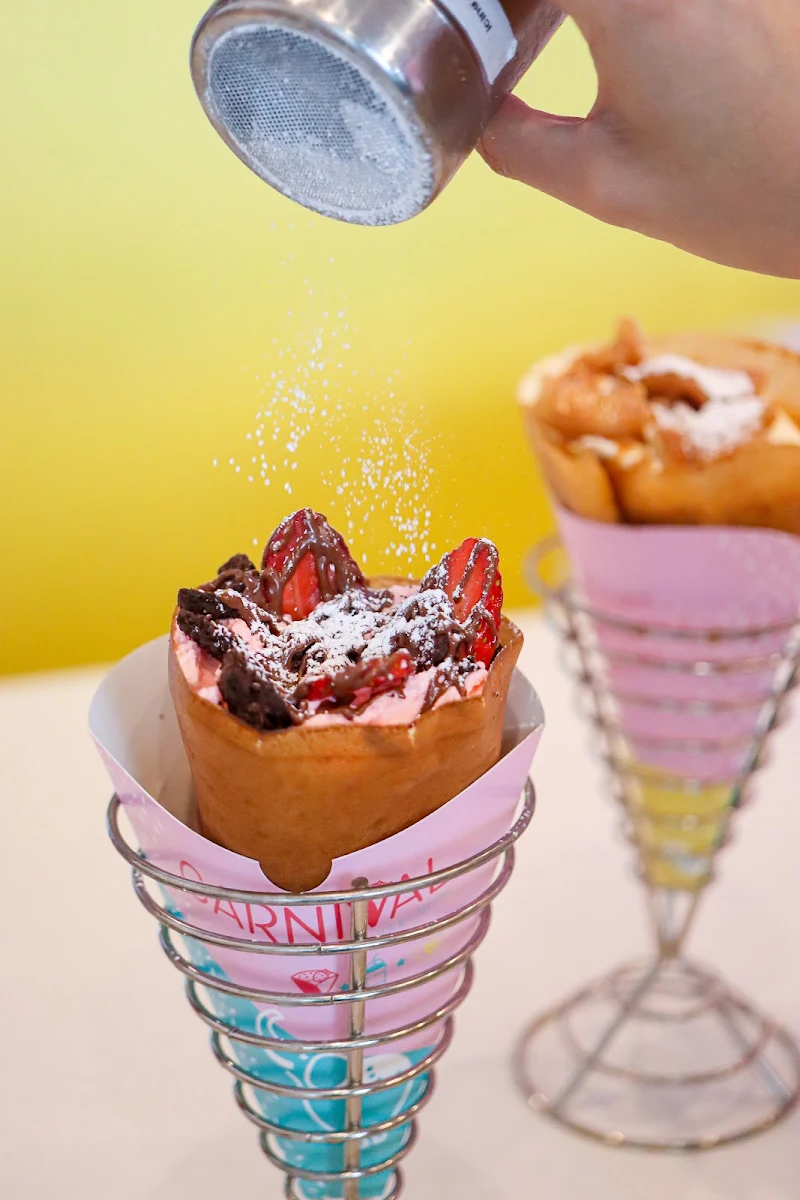 Highlights, Carnival Crepes, Shakes and Caffeine