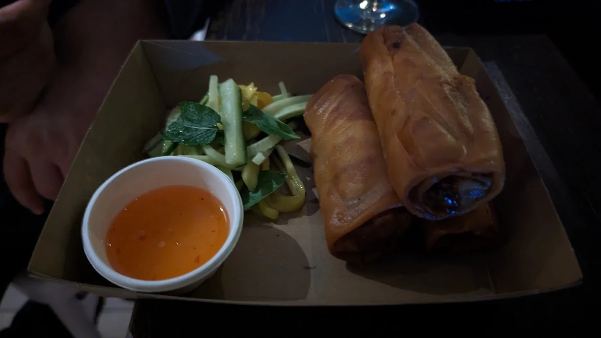 Vegetable Spring Rolls, Little Shack