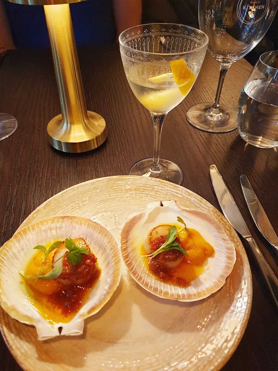 Scallops, Luke's Kitchen at Kimpton Margot Hotel Sydney