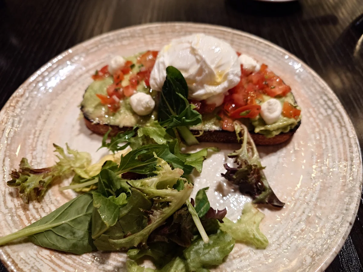 Smashed Avocado, Luke's Kitchen at Kimpton Margot Hotel Sydney