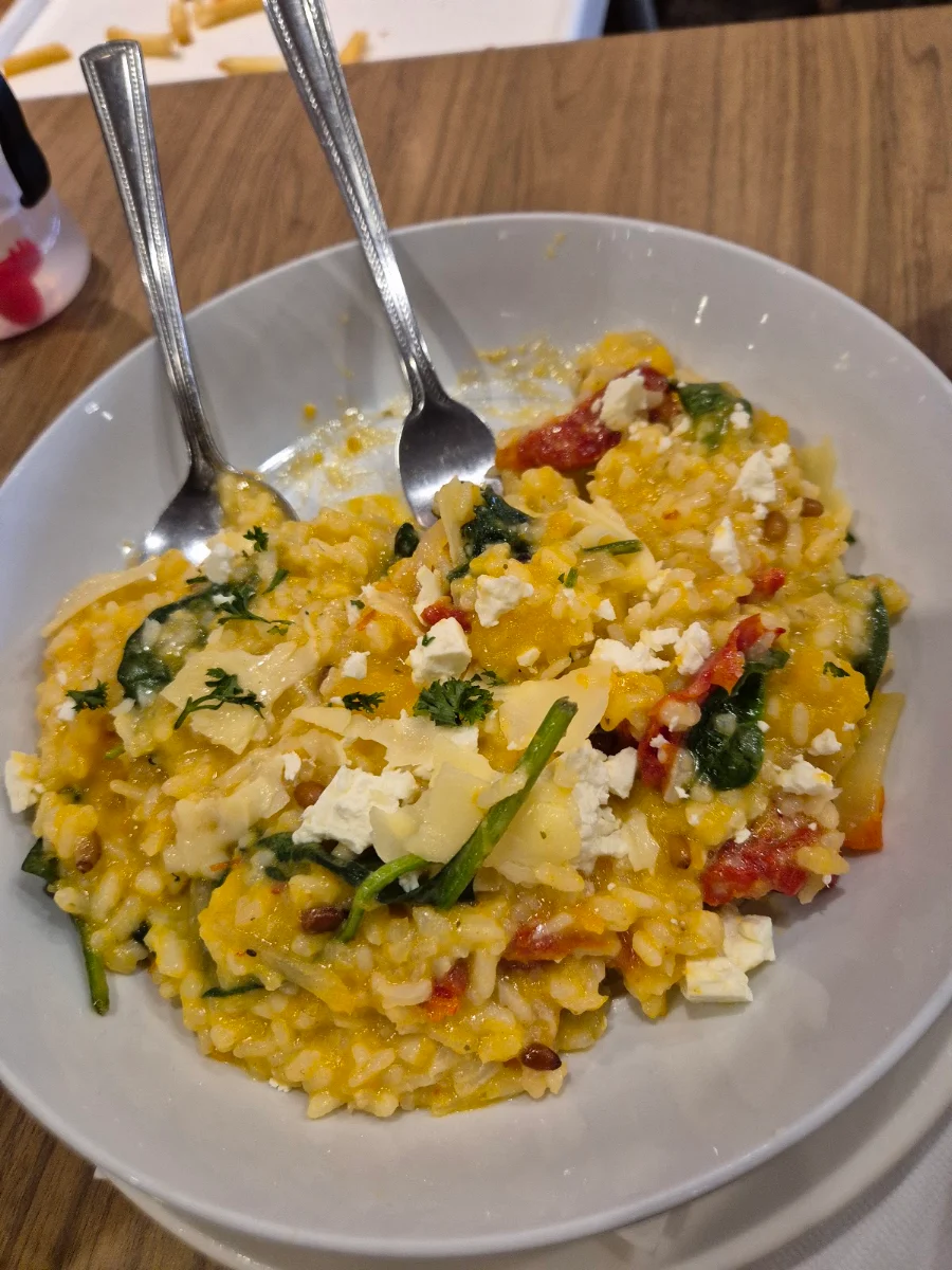 Pumpkin Risotto, McCluskey's Bistro